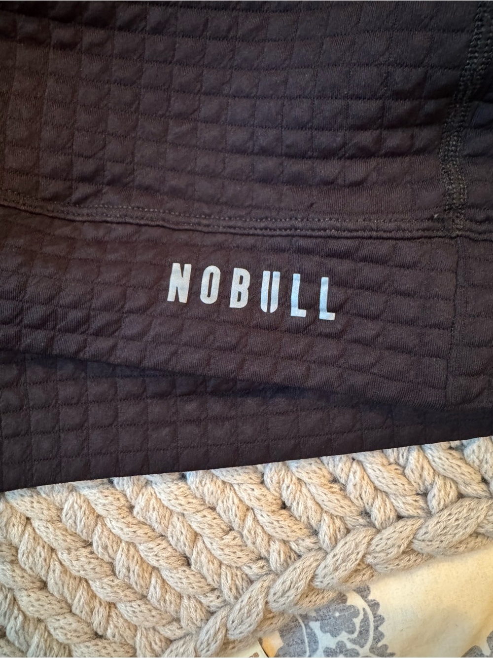 No Bull Black Pullover Large - Picture 3 of 4
